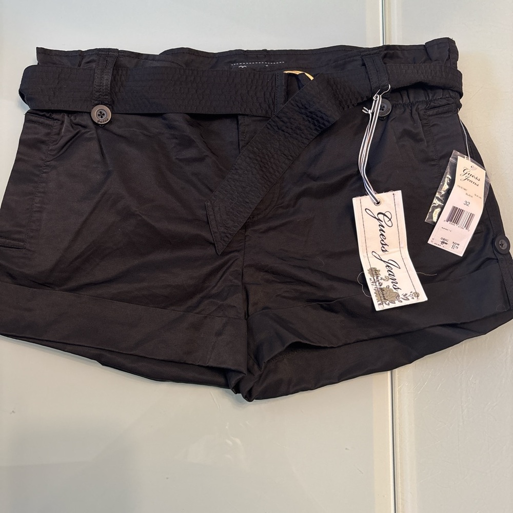 New with tags Guess Jeans Black Women's Shorts size 32